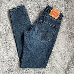 Levi's 512 High Rise Skinny Jeans